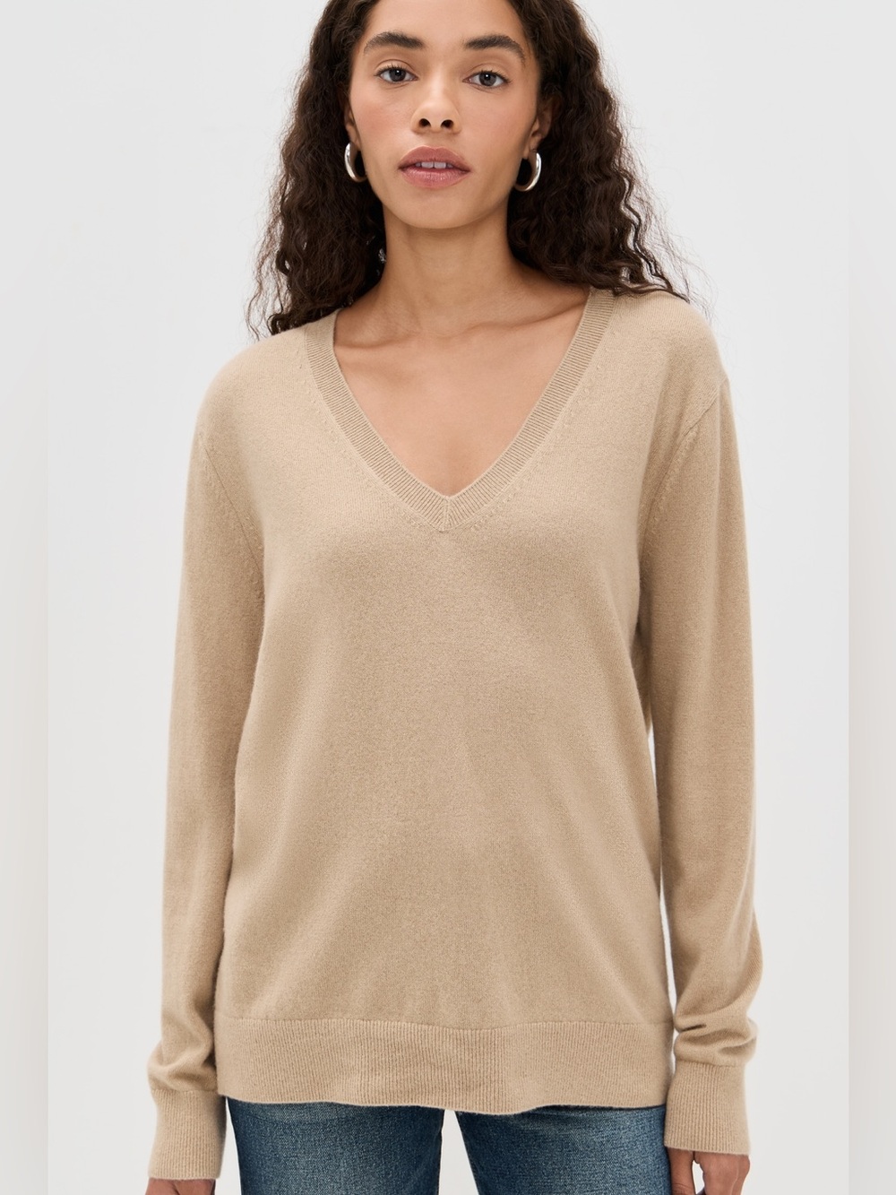 Vince V-Neck Lightweight Knit Sweater - #242
